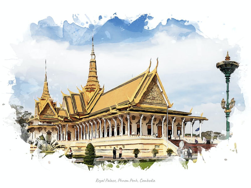 Royal Palace, Phnom Penh, Cambodia