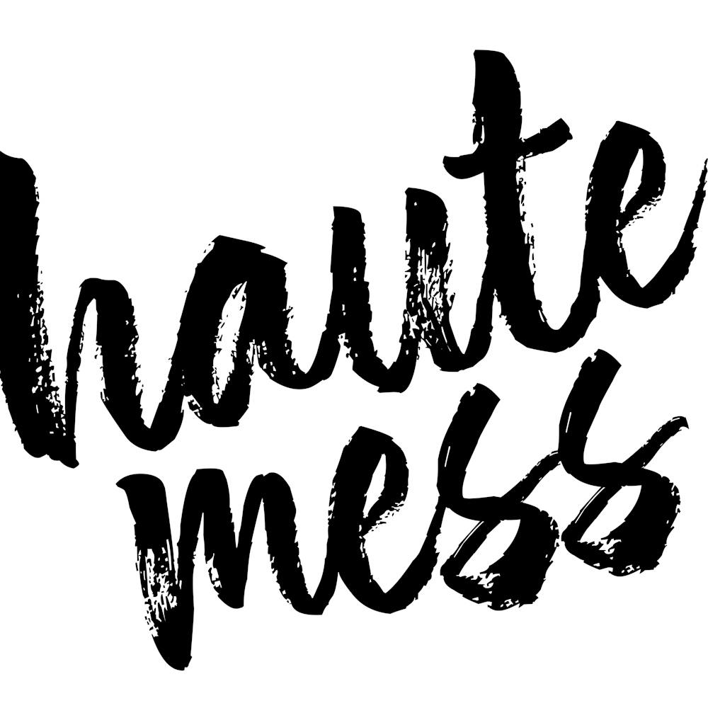 Haute Mess Bold Script Square