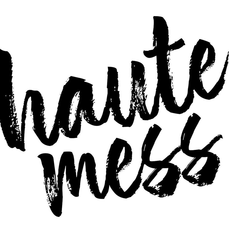 Haute Mess Bold Script Square