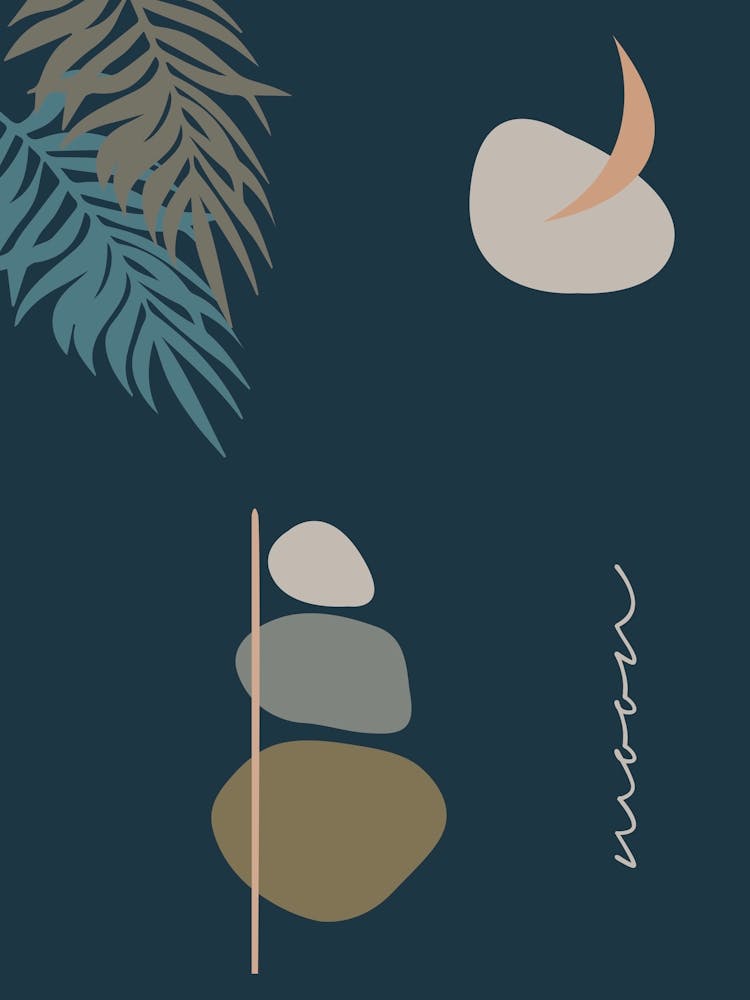 Moon And Stones