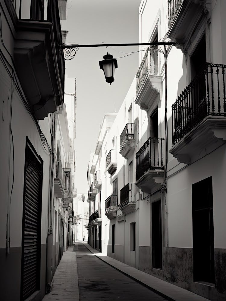 Cadiz, Spain, Black And White Photography 4