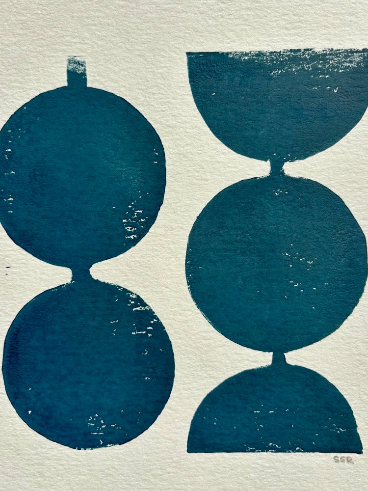 Blue Spheres