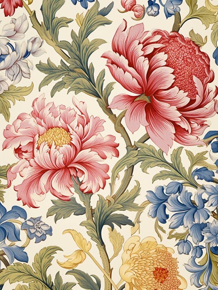 Papier Peint Floral 82