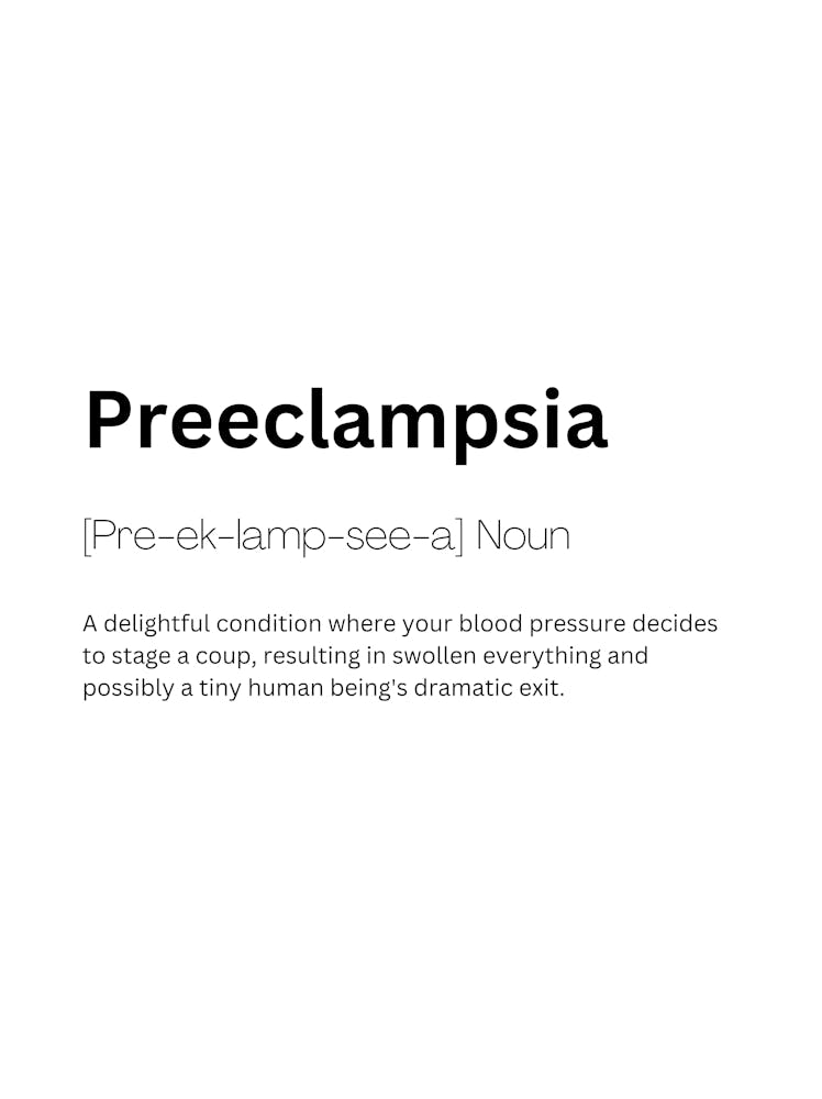 Preeclampsia Definition Meaning 1