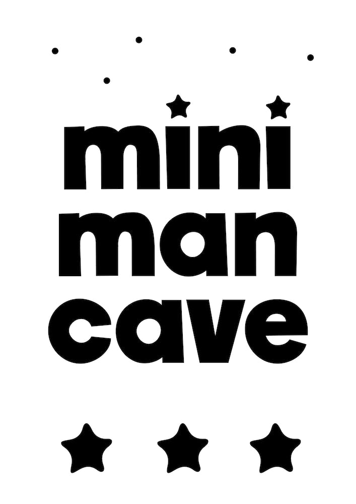 Mini Man Cave Black