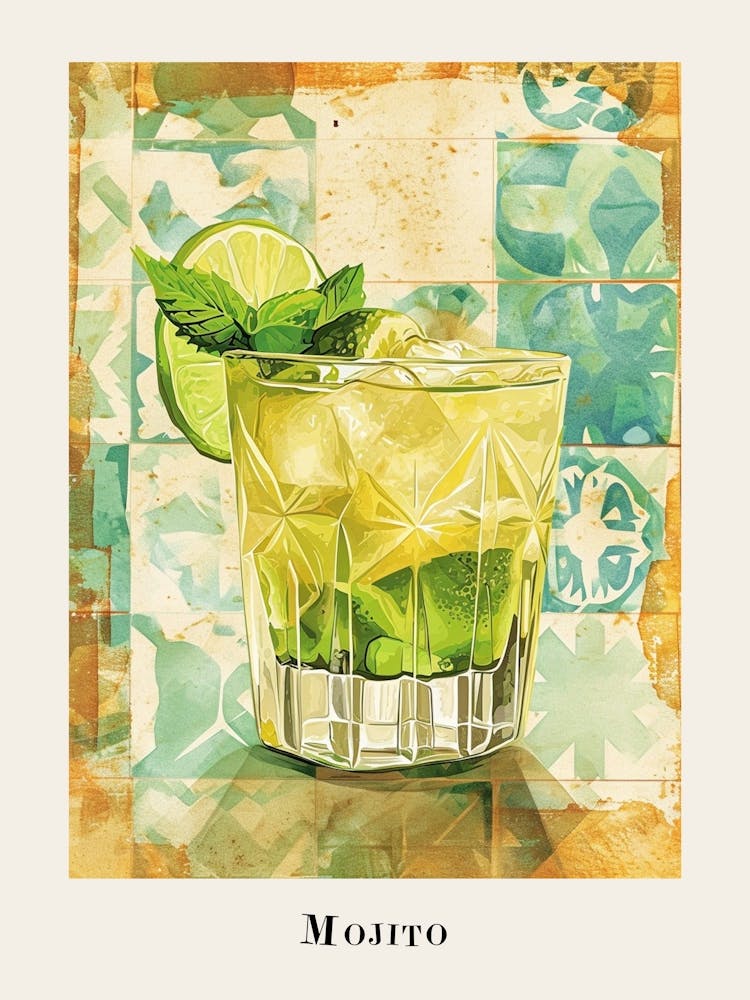Mojito Tile Poster 8