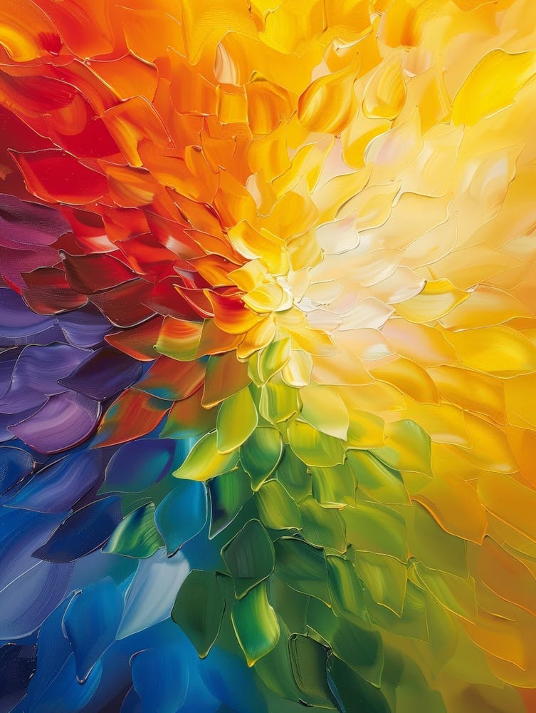 Rainbow Flower