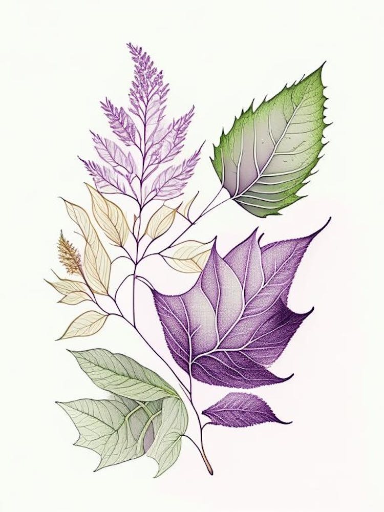 Lavender Leaf Contemporary