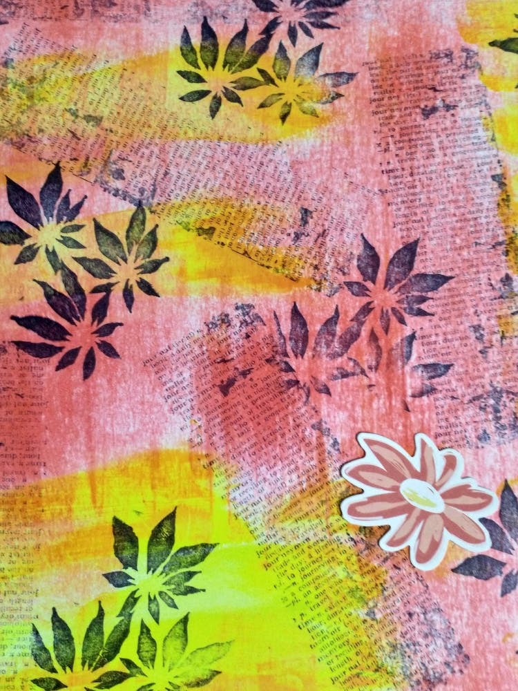 Pink and Yellow