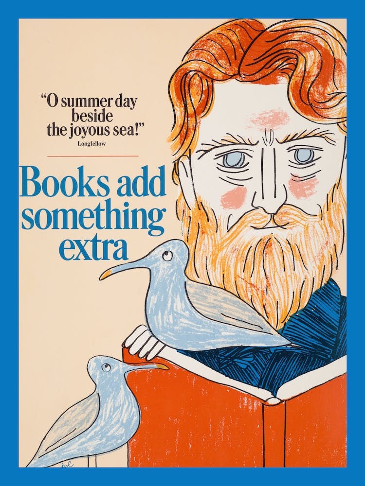 Books Add Something Extra Poster