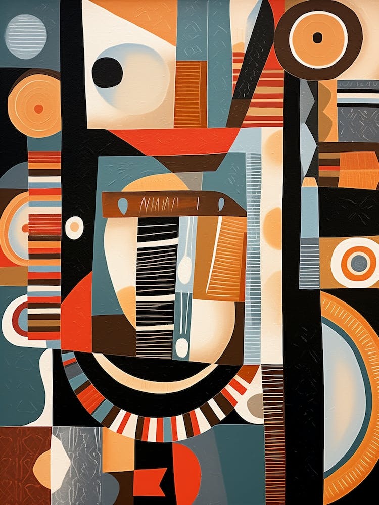 Afrocentric Pattern Illustration 4
