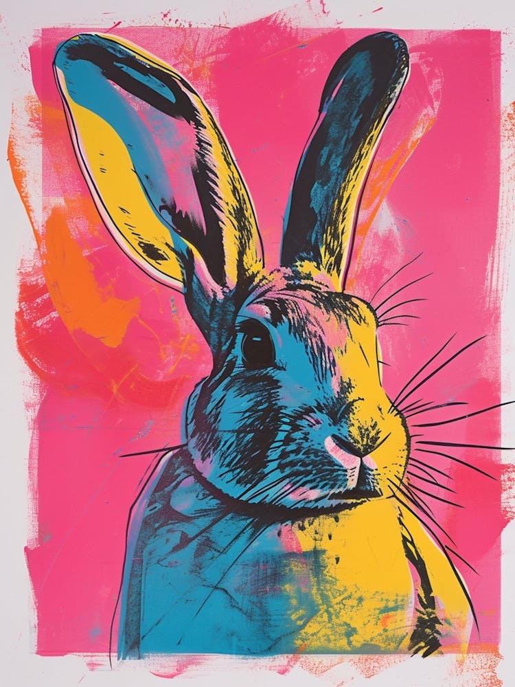 Bunnies Polaroid Inspired 3