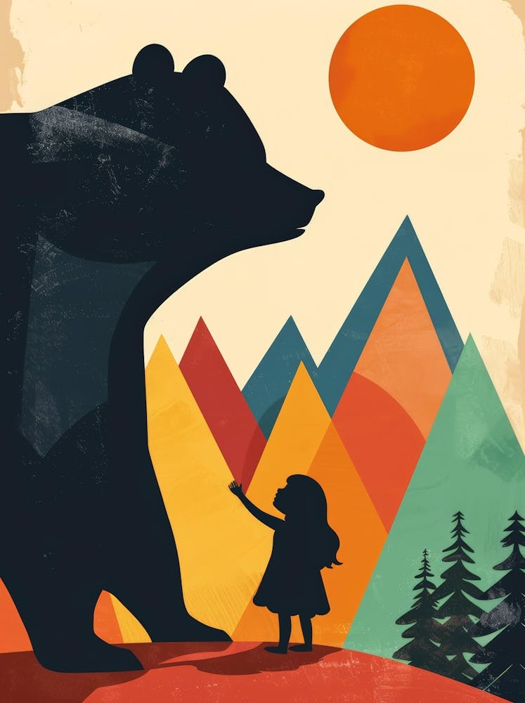 Bear And Girl 4