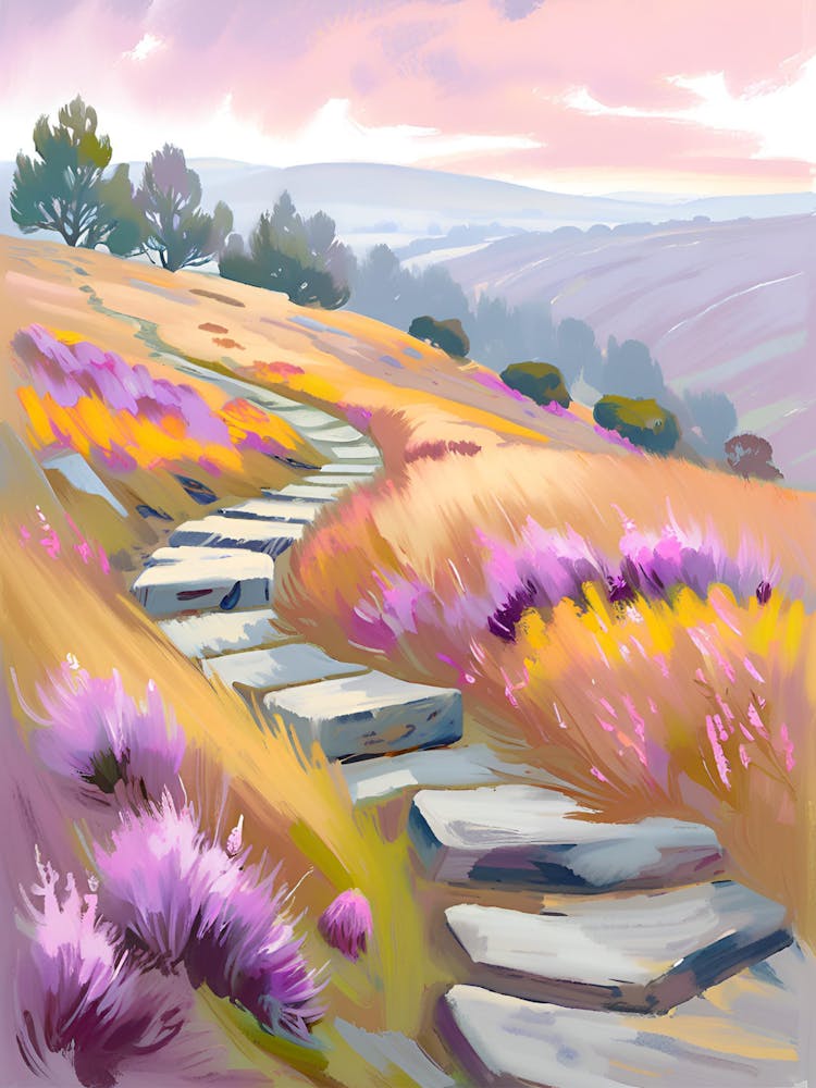 Path In The Mountains