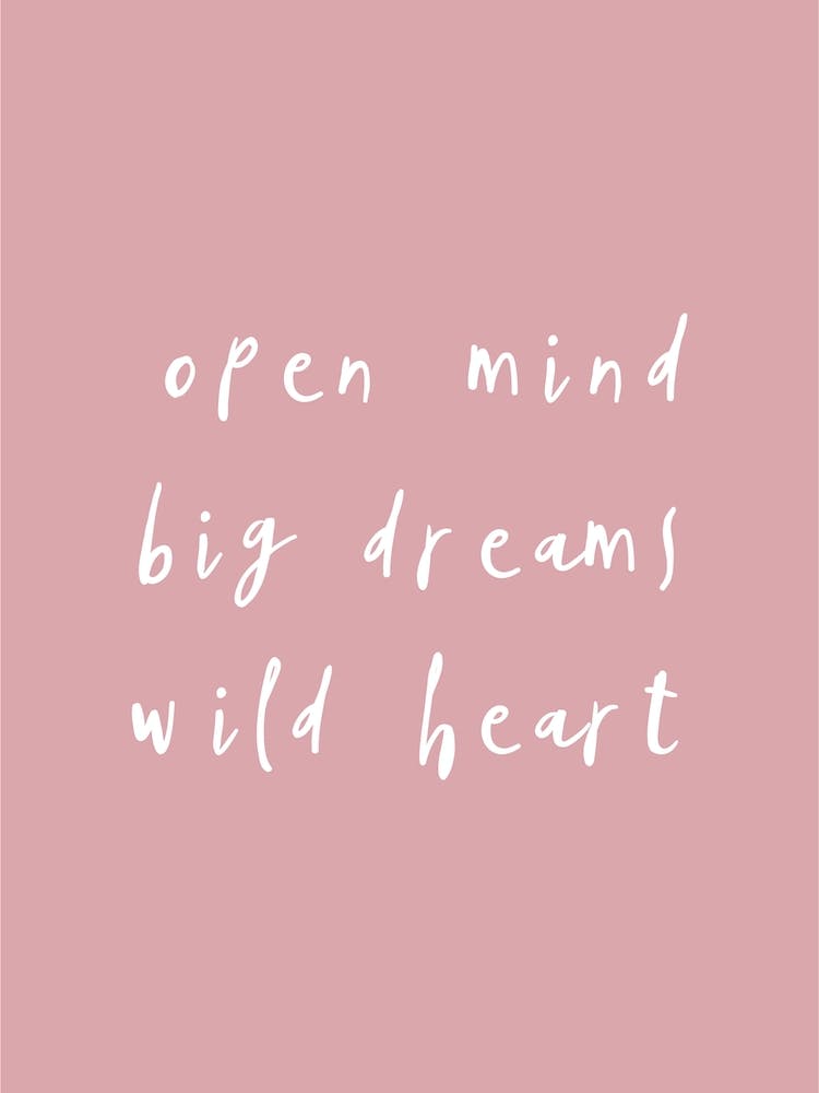 Wild Heart Statement Pink