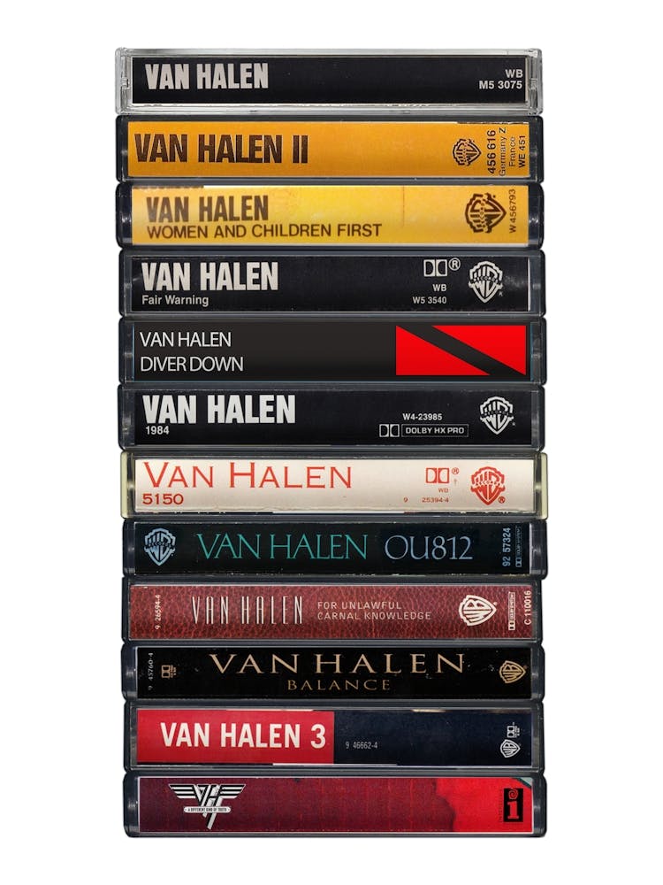 Van Halen - Albums - Cassette Print