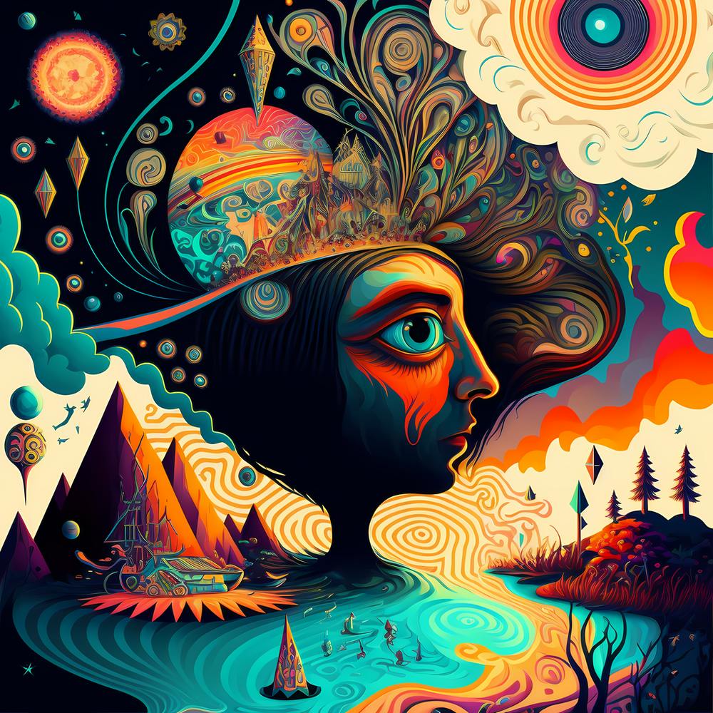 Trippy Landscape