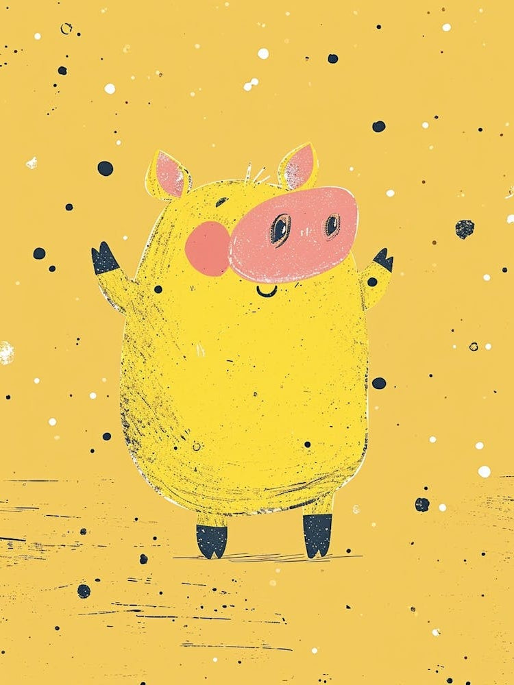 Yellow Pig 5