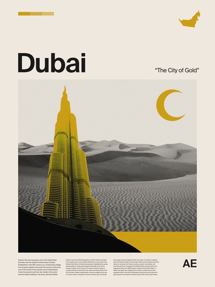 Mid Century Dubai Travel
