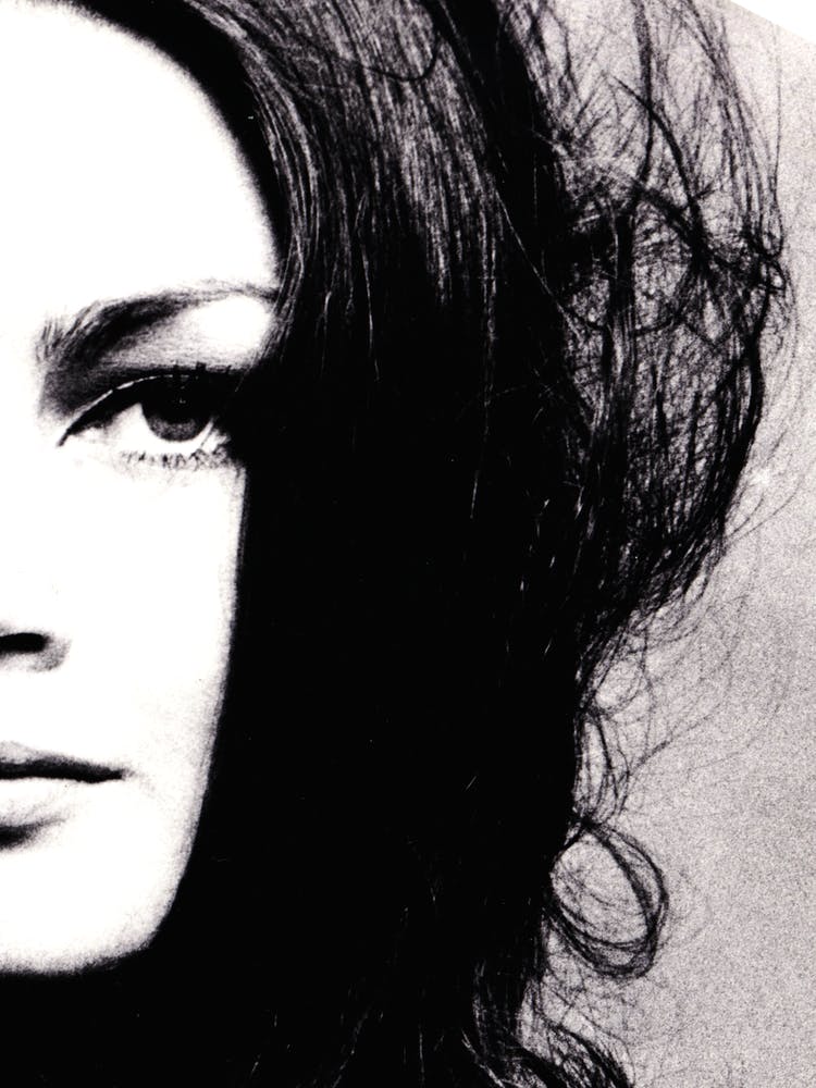 Vintage Woman Portrait Wall