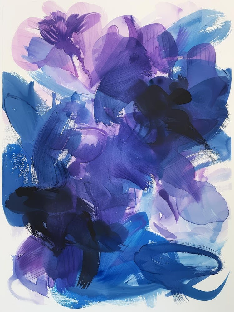 'Purple And Black' 1