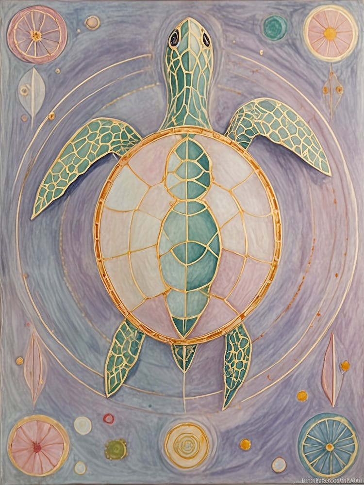 Pastel Turtle no3