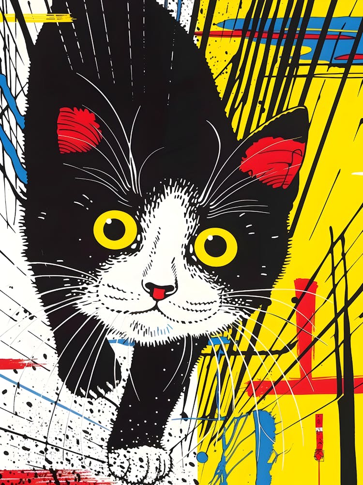 Cat On The Wall 1