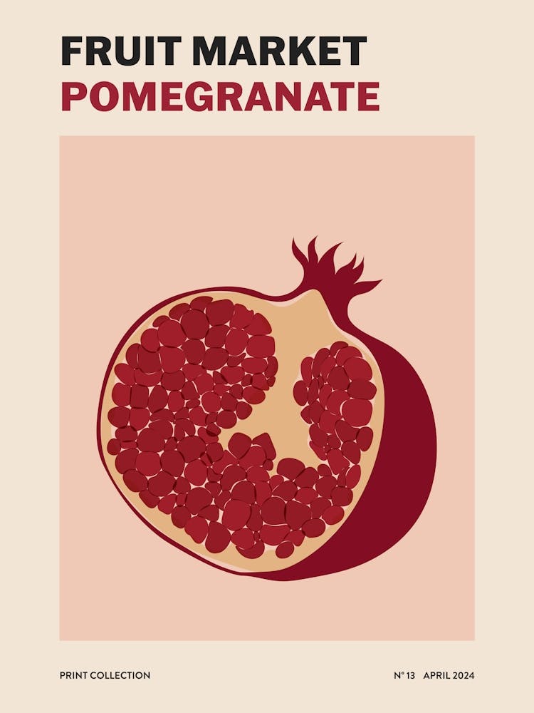 Fruit Market No. 13 Pomegranate