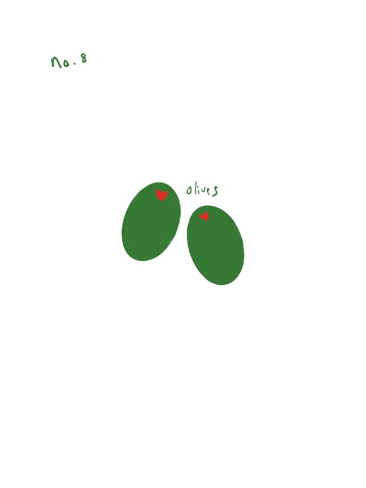 Olives Kitchen Print