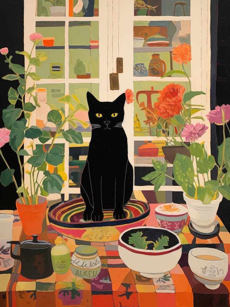 Cat In The Kitchen 2