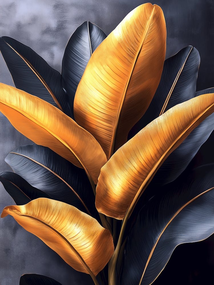 Gold Leaves 1