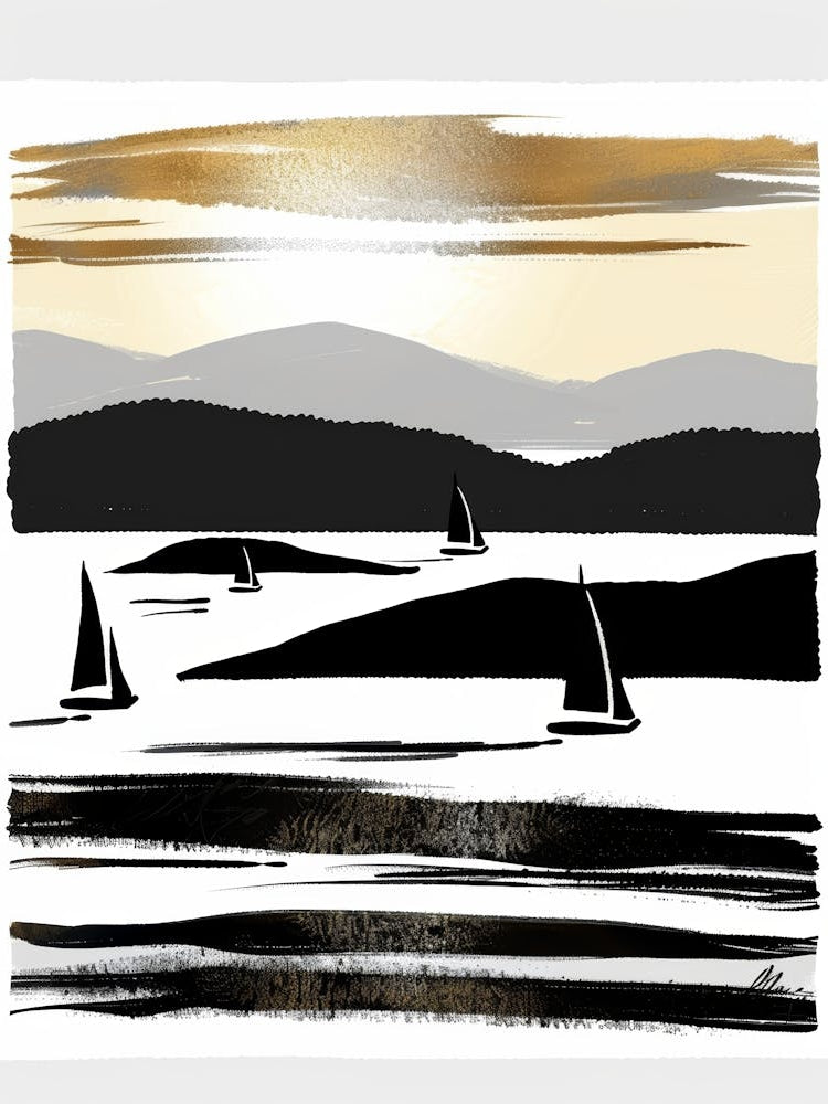 Sailboats At Sunset 23