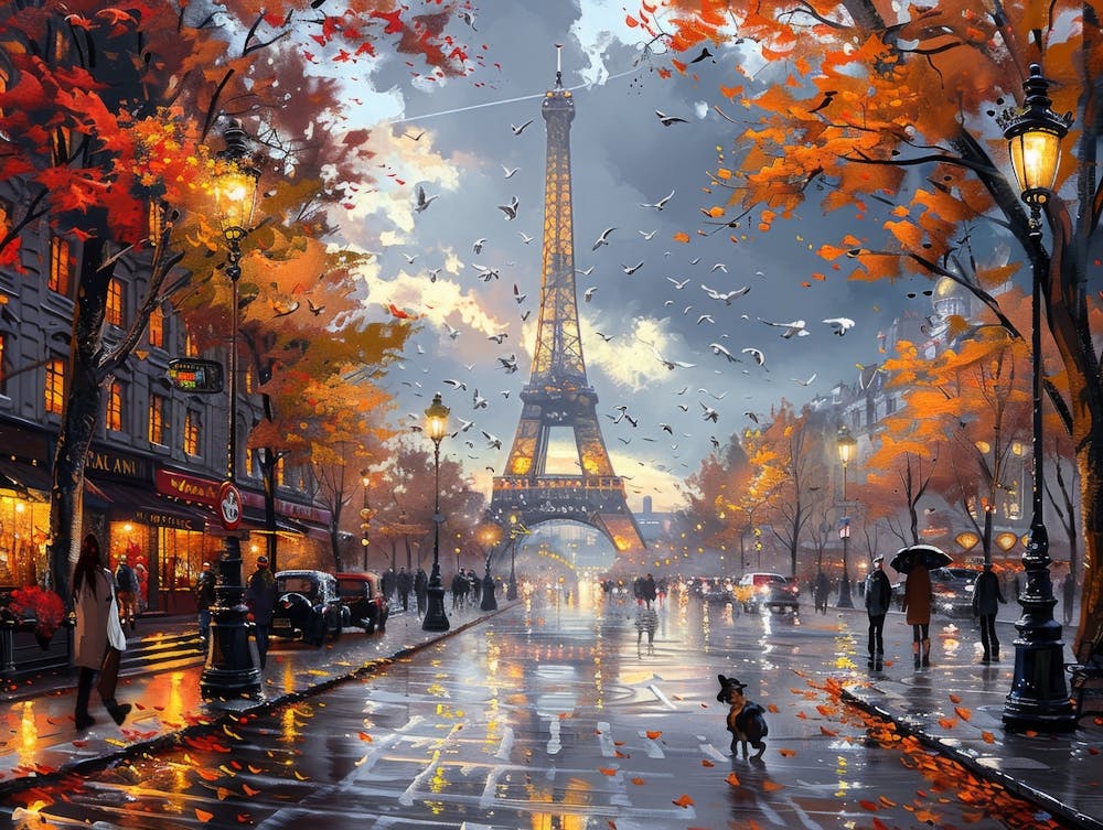 Paris In Autumn