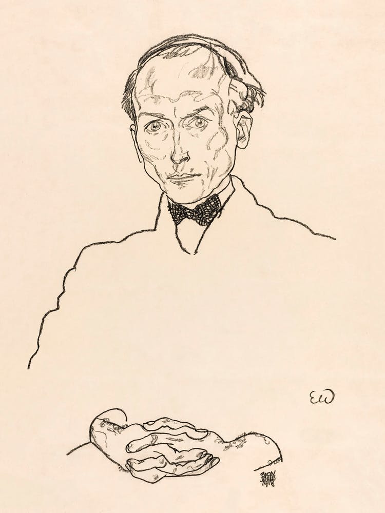 Dr. Ernst Wagner (1918), Egon Schiele