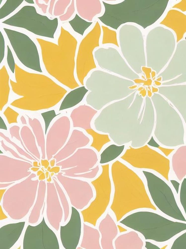 Laurel Pastell Blumen 3 Blume