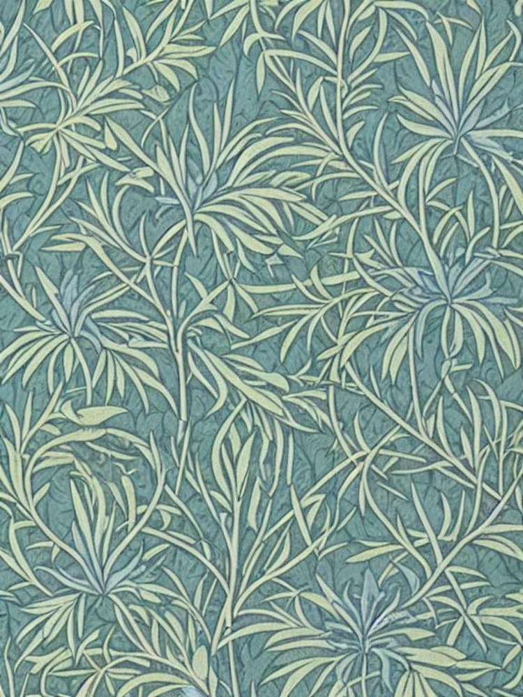 Monterey Pine 2 tree Vintage Botanical