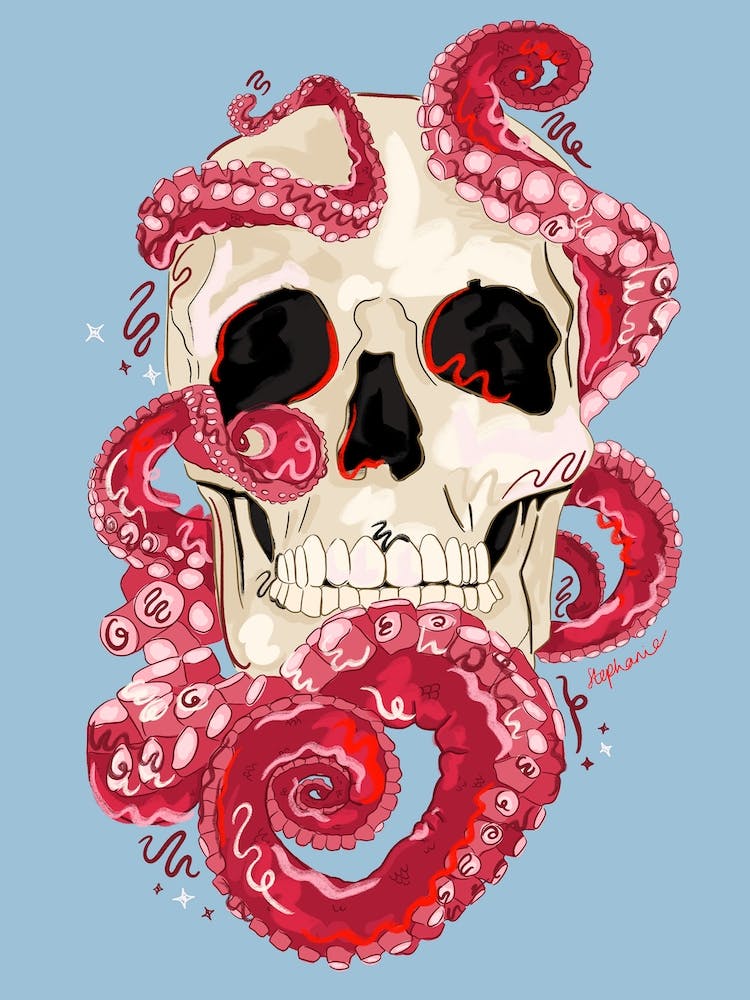 Octopus Skull