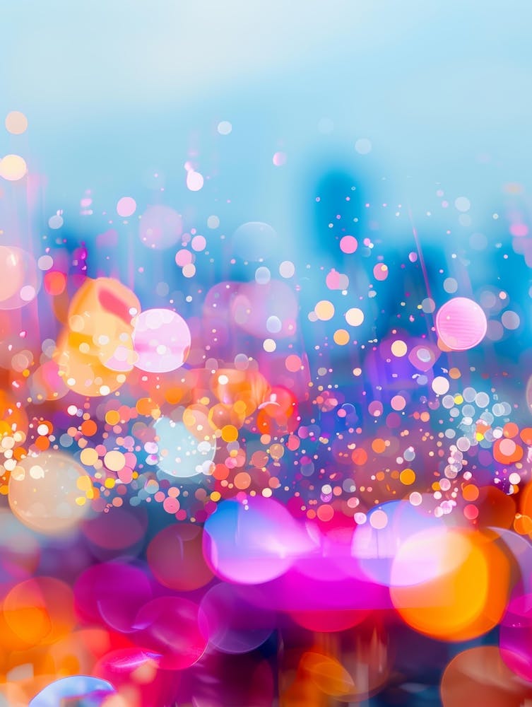 Abstract City Lights Background