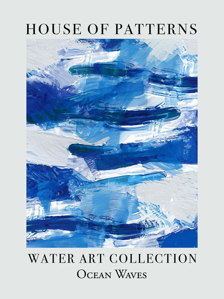 House Of Patterns Ocean Waves Water 12