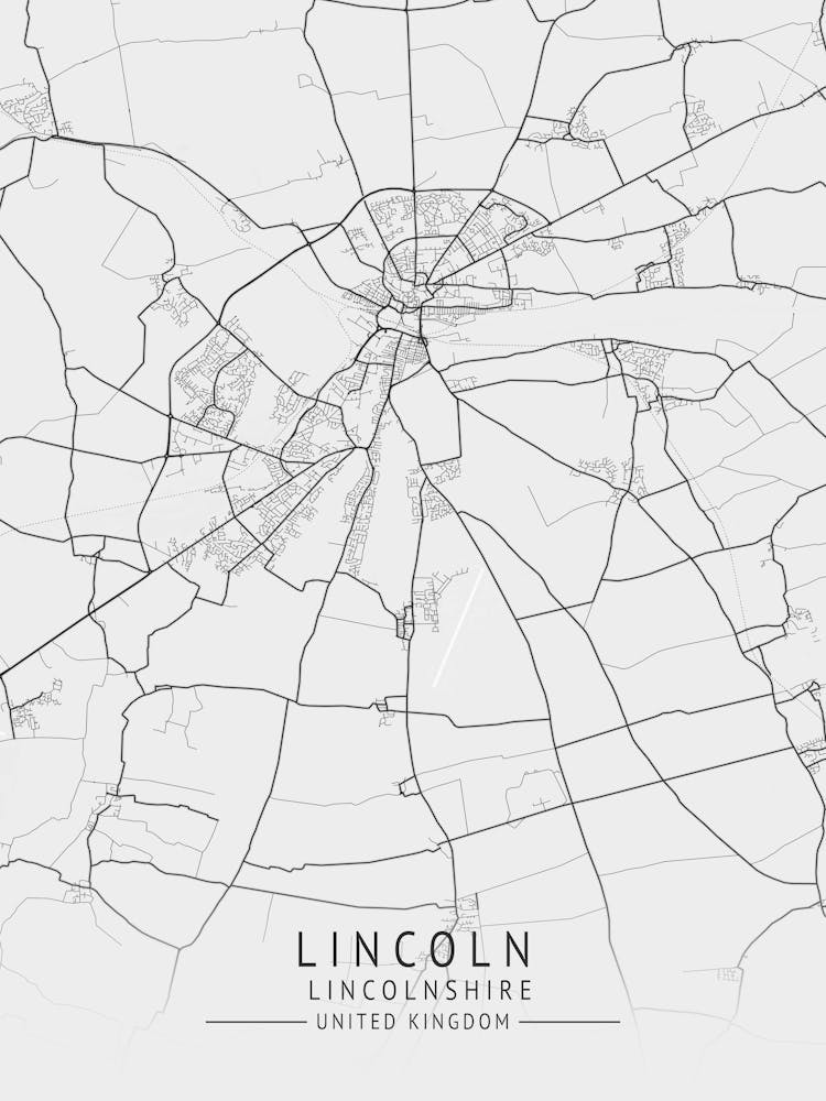 Lincoln City Map