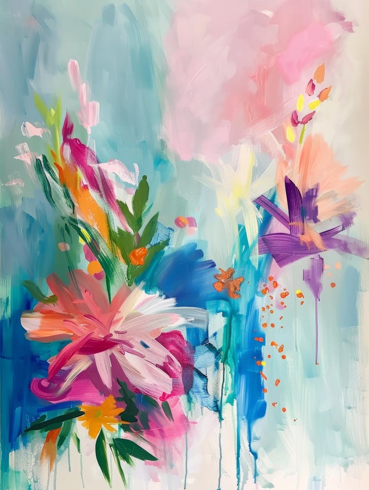 Abstract Floral Painting 26