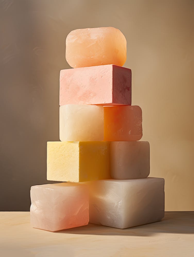 Stacked Soap Bars, Stone Art 1