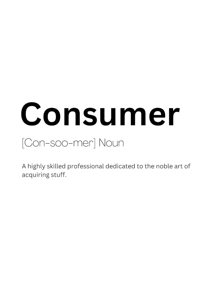 Verbraucher Definition Bedeutung