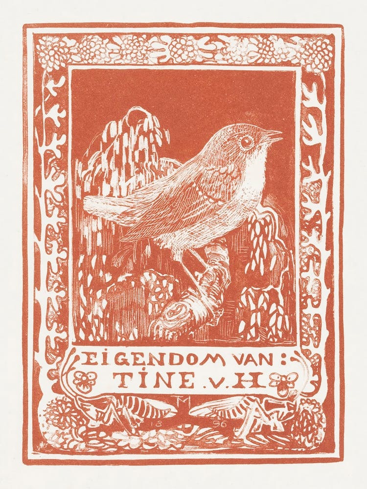 Ex Libris Of Theo Van Hoytema (1895), Theo Van Hoytema, 1