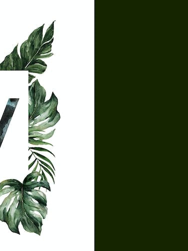 Botanical Alphabet W