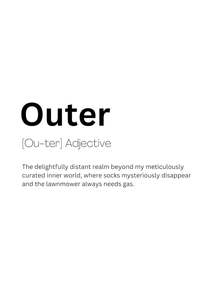 Outer Definition Meaning