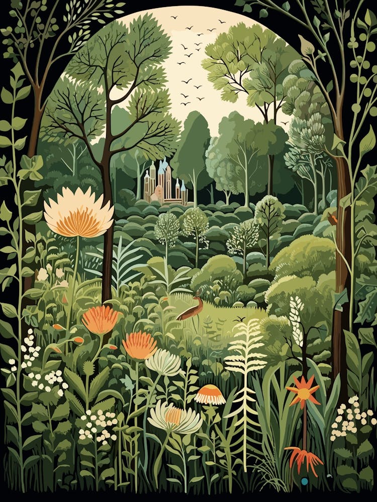 Missouri Botanical Garden Usa Henri Rousseau Style 3
