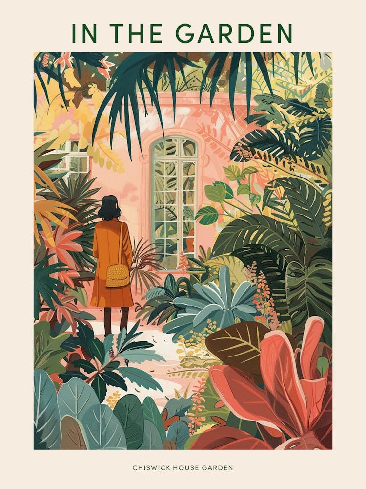 Im Garten Poster Chiswick House Garden