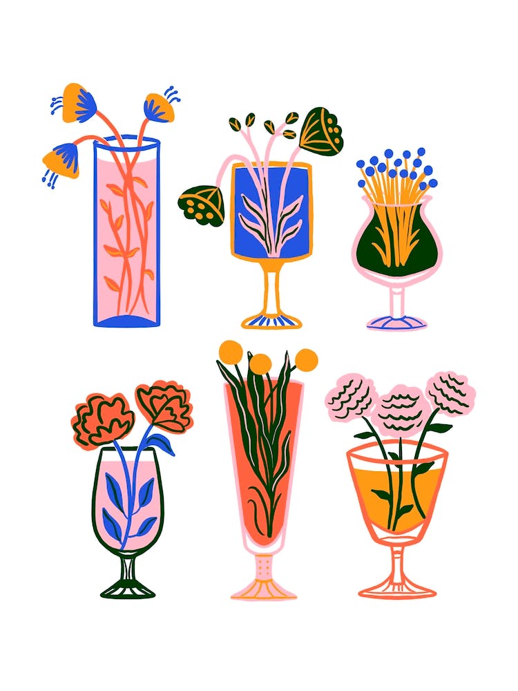 Floral Cocktails