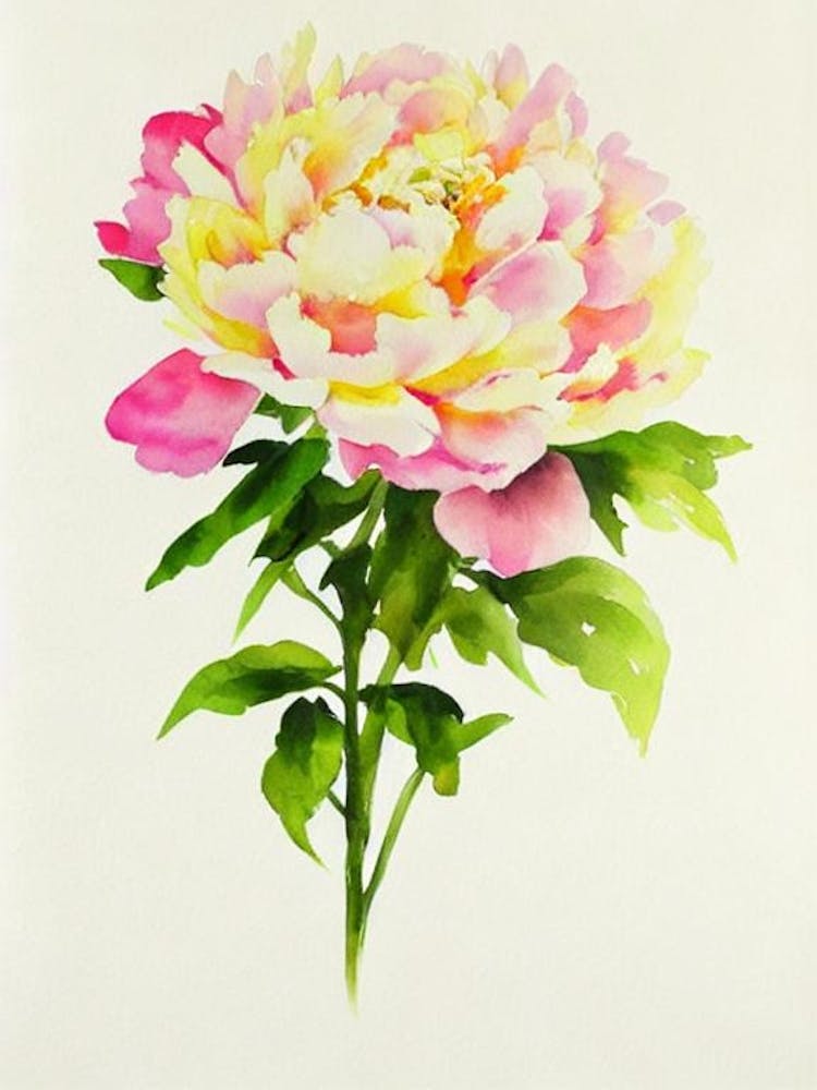 Pivoine 1 Fleurs Vintage Fleur